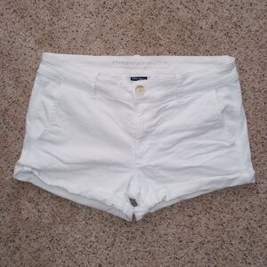 2015 American Eagle White Shorts